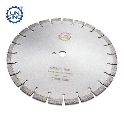 Πλεονέκτημα ακρίβειας 350 mm Disc Diamond Saw Blade για την κοπή σκυροδέματος και εγγυημένη
