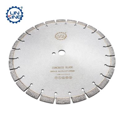 Πλεονέκτημα ακρίβειας 350 mm Disc Diamond Saw Blade για την κοπή σκυροδέματος και εγγυημένη