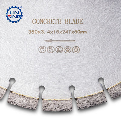 Πλεονέκτημα ακρίβειας 350 mm Disc Diamond Saw Blade για την κοπή σκυροδέματος και εγγυημένη