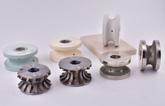 50-100mm Thread Μέγεθος 10-50 CNC διαμαντένιο τροχό προφίλ για διάφορες εφαρμογές