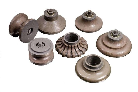 Προφίλ πέτρας άκρης κενού Brazing Router Bit Κόψιμο για πέτρα και μαρμάρινο άλεμα