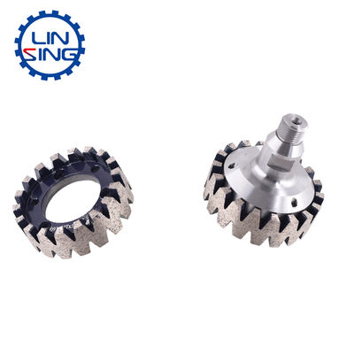 50 mm Blue Granite Diamond Tool CNC Stubbing Wheel για την γυάλωση και τη άλεση μαρμάρου