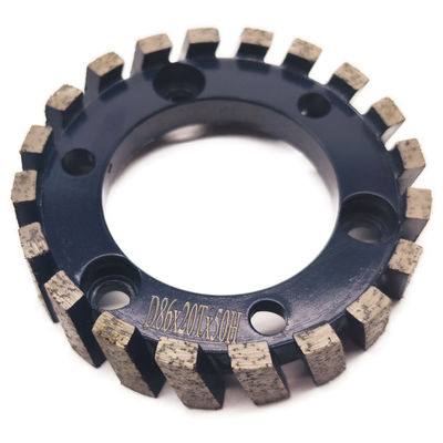 Ακριβής διαμαντένιο πετρώμα άκρη προφίλ CNC Stubbing Wheel για πέτρα γυαλιστερό άλεση