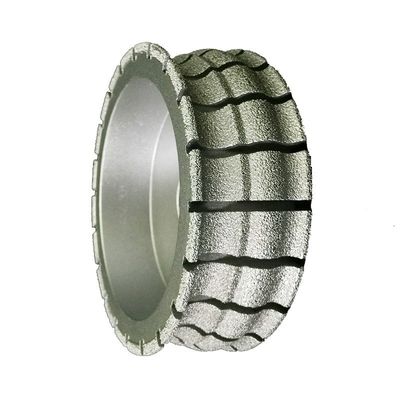 64-134mm Μακροχρόνια διάρκεια ζωής Εργαλεία προφίλ πετρώματος για μπλοκ CNC Κενό Στρίψιμο Διαμαντιού Τρίχωμα για το προφίλ