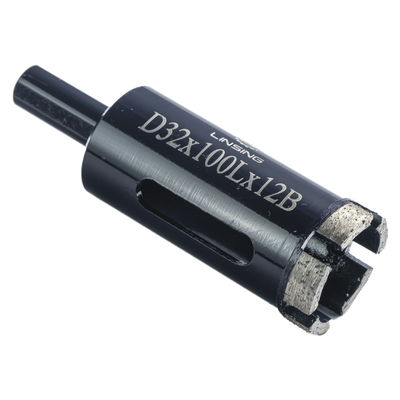 Εργαλεία Diamond Core Drill Bit Hot Press Τμήμα τύπου για μαρμάρινο γρανίτη Κουαρτς 6-125mm