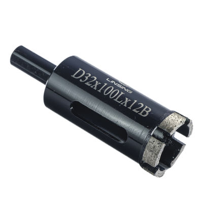 Εργαλεία Diamond Core Drill Bit Hot Press Τμήμα τύπου για μαρμάρινο γρανίτη Κουαρτς 6-125mm