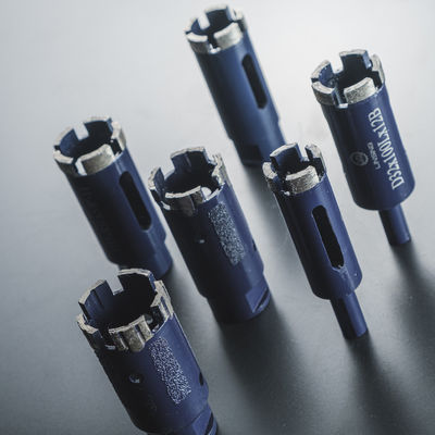 Εργαλεία Diamond Core Drill Bit Hot Press Τμήμα τύπου για μαρμάρινο γρανίτη Κουαρτς 6-125mm