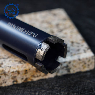 Προσαρμοσμένη υποστήριξη D32 Vacuum Brazed Diamond Core Drill Bit για ανθεκτική απόδοση