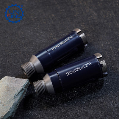 Προσαρμοσμένη υποστήριξη D32 Vacuum Brazed Diamond Core Drill Bit για ανθεκτική απόδοση