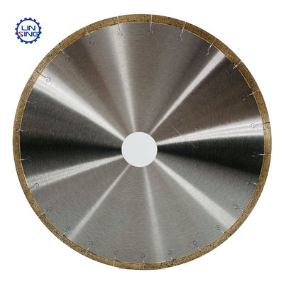 350mm Laser Welding Diamond Saw Blade για μαρμάρινο κεραμικό Ti- Coated Edge ύψος 0,315in