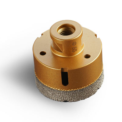 Υποστήριξη OEM Προσαρμοσμένο M14 Vacuum Drazed Diamond Core Drill Bit για κοπή σκυροδέματος