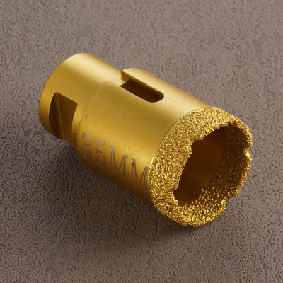 Υποστήριξη OEM Προσαρμοσμένο M14 Vacuum Drazed Diamond Core Drill Bit για κοπή σκυροδέματος