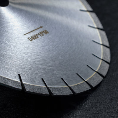 6in Turbo Diamond Cutting Saw Blade 0.025in πάχος για την απόδοση κοπής