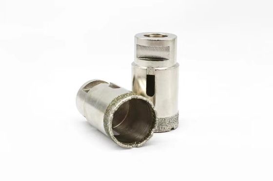 6mm Vacuum Brazed διαμαντένια δακτυλικά κομμάτια για μαρμάρινο γεώτρηση ρυθμός τροφοδότησης 24-48 "ανά λεπτό