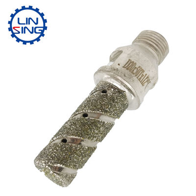 6mm Vacuum Brazed διαμαντένια δακτυλικά κομμάτια για μαρμάρινο γεώτρηση ρυθμός τροφοδότησης 24-48 "ανά λεπτό