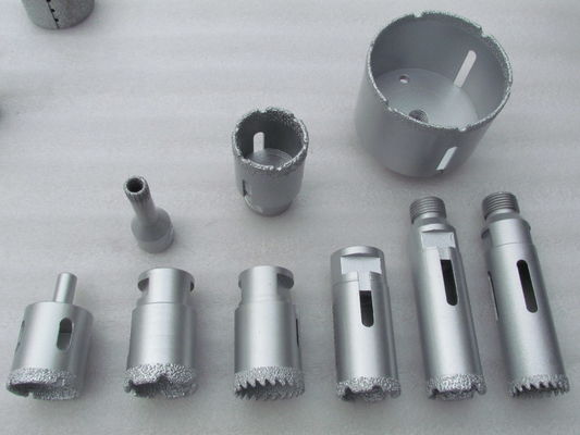 Καθαρό φινίρισμα D60mm Vacuum Brazed Core Bit για ακρίβεια και γεωτρήσεις σε σκληρά υλικά
