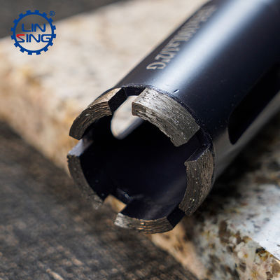 Καθαρό φινίρισμα D60mm Vacuum Brazed Core Bit για ακρίβεια και γεωτρήσεις σε σκληρά υλικά