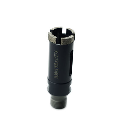 Καθαρό φινίρισμα D60mm Vacuum Brazed Core Bit για ακρίβεια και γεωτρήσεις σε σκληρά υλικά