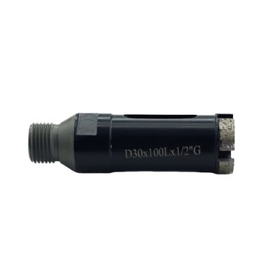 35mm Τμηματισμένο πυρήνα τρυπάνι Bit για χειροκίνητο γωνιακή γλιντέρ ξηρό τρυπάνι εργαλείο πέτρας γρανίτη