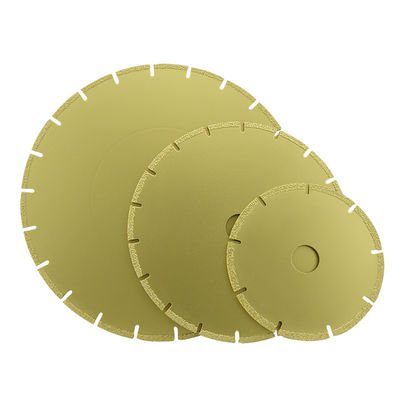 D180mm Βιομηχανικό βαθμό Τμήμα Vakuum Brazed Diamond Saw Blade για την Κόψη Μαρμάρου