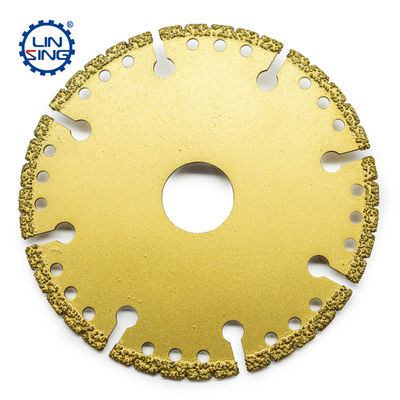 105-230mm Διαμέτρου Vacuum Brazed Diamond Saw Blade με 0.025in πάχος λεπίδας