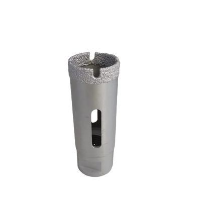 35mm M14 Διαμαντένιο Μικρό για ξηρή γεώτρηση Τμηματισμένη πορσελάνη Dekton σε βάση μαύρου χάλυβα