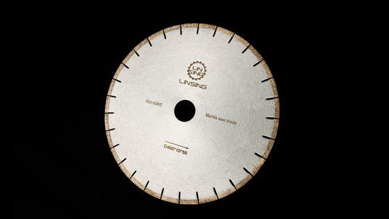 350 mm-400 mm Μαρμάρινο πριονιστήριο μαχαίρι από ανοξείδωτο χάλυβα και διαμάντι για την κοπή μαρμάρου