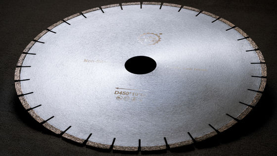 350 mm-400 mm Μαρμάρινο πριονιστήριο μαχαίρι από ανοξείδωτο χάλυβα και διαμάντι για την κοπή μαρμάρου