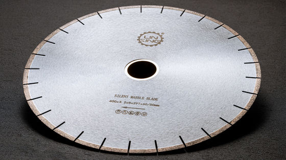 350 mm-400 mm Μαρμάρινο πριονιστήριο μαχαίρι από ανοξείδωτο χάλυβα και διαμάντι για την κοπή μαρμάρου