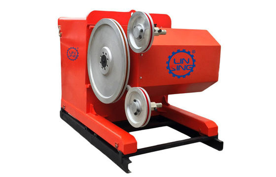 380V τάση Diamond Wire Rope Machine για την κοπή μαρμάριου ασβεστόλιθου σε 45KW Οικονομία