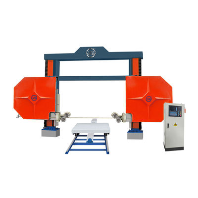Βιομηχανία πέτρας 6800 kg Αυτοματοποιημένο CNC διαμαντένιο πριόνι για το προφίλ πέτρας τετραγωνισμός