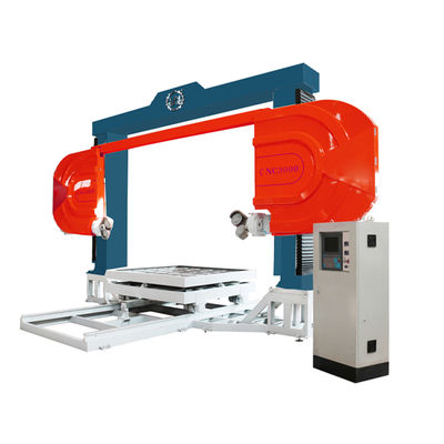 Βιομηχανία πέτρας 6800 kg Αυτοματοποιημένο CNC διαμαντένιο πριόνι για το προφίλ πέτρας τετραγωνισμός