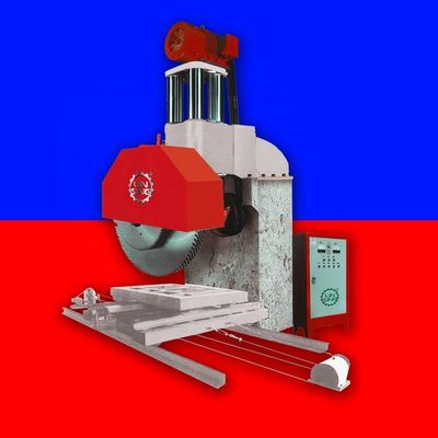 Μηχανή κοπής πέτρας με ένα βραχίονα και πολλαπλές λεπίδες για την επεξεργασία προφίλ κόκκινου γρανίτη