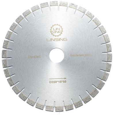 Κόψιμο γρανίτη που έγινε απλό 350MM Diamond Saw Blade με μέγεθος τμήματος 40 * 3.2 * 10mm