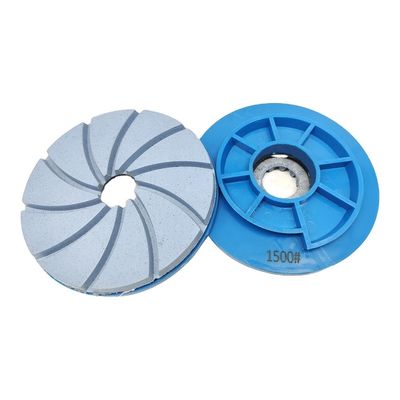 125 mm διαμαντένια ρητίνη γυαλιστήρας τροχιάς γρανίτη γυαλιστήρας δίσκος για σαλιγκάρι κουμπί pad