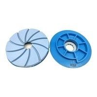 125 mm διαμαντένια ρητίνη γυαλιστήρας τροχιάς γρανίτη γυαλιστήρας δίσκος για σαλιγκάρι κουμπί pad
