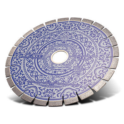 5/8in Arbor Μέγεθος D350MM Diamond Cutting Saw Blade με επικαλυμμένο Ti Coating
