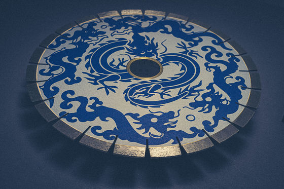 5/8in Arbor Μέγεθος D350MM Diamond Cutting Saw Blade με επικαλυμμένο Ti Coating
