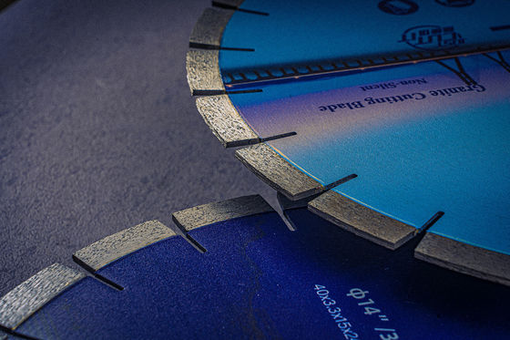 5/8in Arbor Μέγεθος D350MM Diamond Cutting Saw Blade με επικαλυμμένο Ti Coating