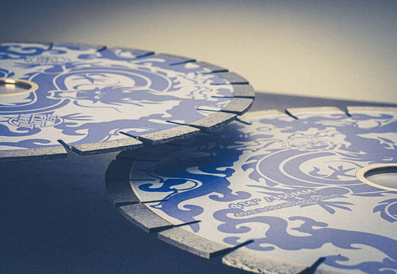 14 ιντσών 350mm Diamond Cutting Blade για το Bridge Cutting Machine στην Αμερικανική αγορά