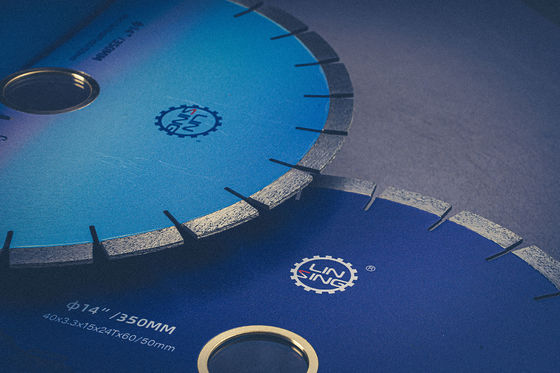 350 mm Diamond Saw Blade για ταχεία κοπή σκληρού υλικού στην κοπή κεραμίδων κύριας αγοράς