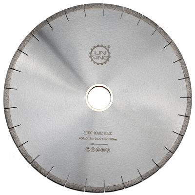 40 mm CrN Τελειοποίηση Επαγγελματική λεπίδα διαμαντινού πριονιού για ταχεία κοπή Κουάρτζου D400mm