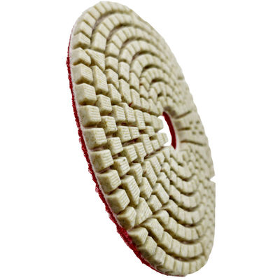 Α-Grade 4inch Resin Bond 4 βήματα ευέλικτα polishing pads για ξηρό προσαρμοσμένη υποστήριξη ODM
