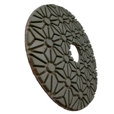 Α-Grade 4inch Resin Bond 4 βήματα ευέλικτα polishing pads για ξηρό προσαρμοσμένη υποστήριξη ODM