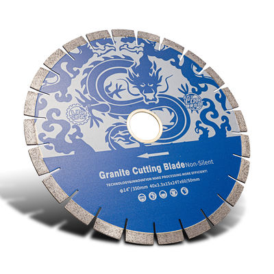 24 δόντια ανά ίντσα D350mm Diamond Saw Blade για την επαγγελματική κοπή πέτρας σκυρόδεμα