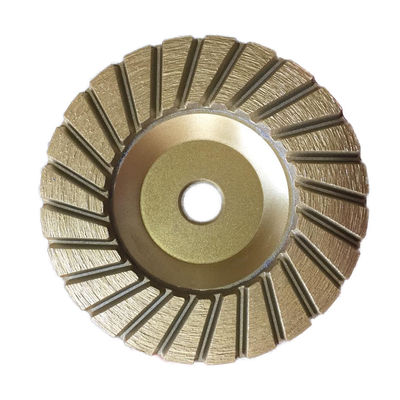 Προσαρμοσμένη υποστήριξη OEM Metal Bond Diamond Angle Grinder Cup Wheel για το γυαλισμό πέτρας
