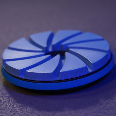 Α-Grade Snail Lock Edge Διαμαντένιο Polishing Pad για εξατομικευμένα χρώματα Στρίψιμο γρανίτη