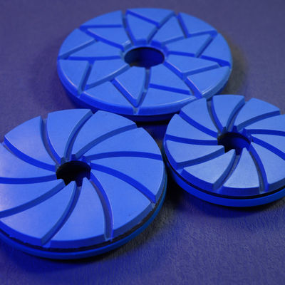 Α-Grade Snail Lock Edge Διαμαντένιο Polishing Pad για εξατομικευμένα χρώματα Στρίψιμο γρανίτη