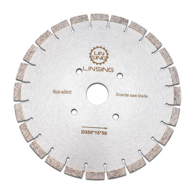 Νερό / στεγνό κόψιμο Diamond Powder Alloy Steel Saw Blade για γρανίτη D350MM 400MM D500MM