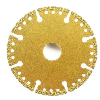 125 mm Διαμαντένιο διακοσμημένο δίσκο με λεπίδα κενού για την τριβή της άκρης της πλάκας του μαρμάρου